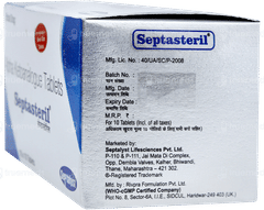 Septasteril Tablet 10 Septasteril Tablet 10
