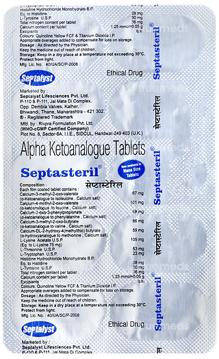 Septasteril Tablet 10