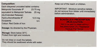 Met Xl H 25 Tablet 20
