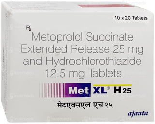 Met Xl H 25 Tablet 20