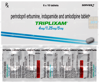 Triplixam 4mg/1.25mg/5mg Tablet 10