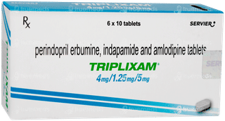Triplixam 4mg/1.25mg/5mg Tablet 10