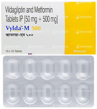 Vylda M 500 Tablet 10