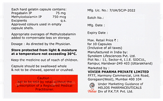 Pregalyv M Capsule 10