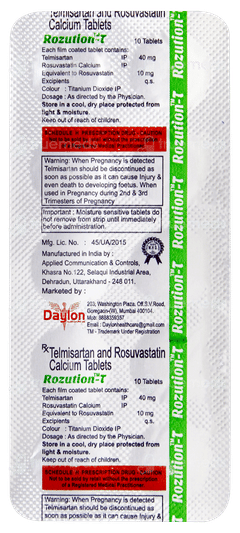 Rozution T Tablet 10