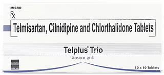 Telplus Trio 40/10/6.25 MG Tablet 10