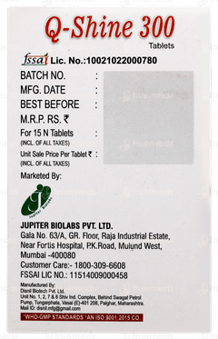 Q Shine 300 Tablet 15