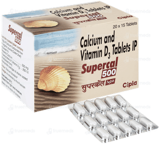 Supercal 500 Tablet 15