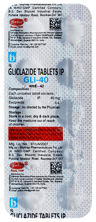 Gli 40 Tablet 10