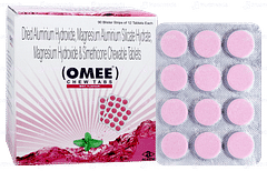 Omee Mint Flavour Chew Tabs 12