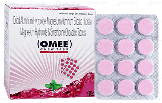 Omee Mint Flavour Chew Tabs 12