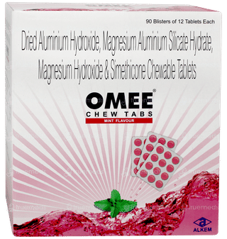 Omee Mint Flavour Chewable Tablet 12