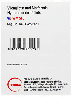 Vibite M 500 Tablet 15 Vibite M 500 Tablet 15