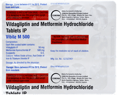 Vibite M 500 Tablet 15 Vibite M 500 Tablet 15