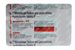 Montair Lc 10/5 MG Tablet 15