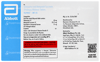 Telpres Mt 25 Tablet 15