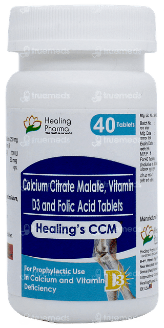 Healings Ccm Tablet 40