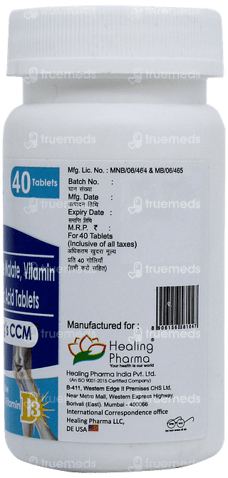 Healings Ccm Tablet 40