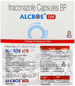 Alcros 200 Capsule 10