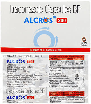 Alcros 200 Capsule 10