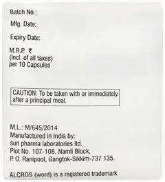Alcros 200 Capsule 10