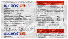 Alcros 200 Capsule 10