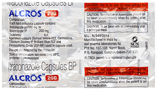Alcros 200 Capsule 10