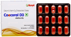 Coecoral D3 500 Tablet 15