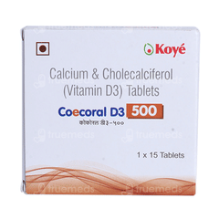 Coecoral D3 500 Tablet 15