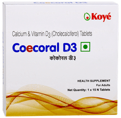 Coecoral D3 500 Tablet 15