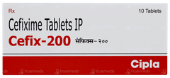 सेफिक्स 200 टैबलेट 10