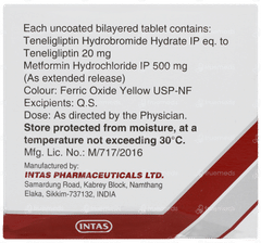 T Glip M 500 Tablet 20