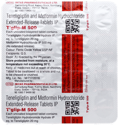 T Glip M 500 Tablet 20