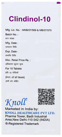 Clindinol 10 Tablet 10