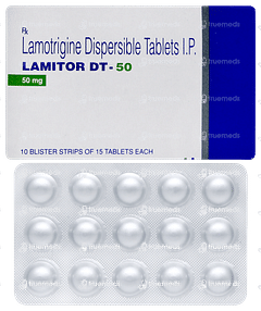 Lamitor Dt 50 Tablet 15