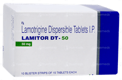 Lamitor Dt 50 Tablet 15 Lamitor Dt 50 Tablet 15