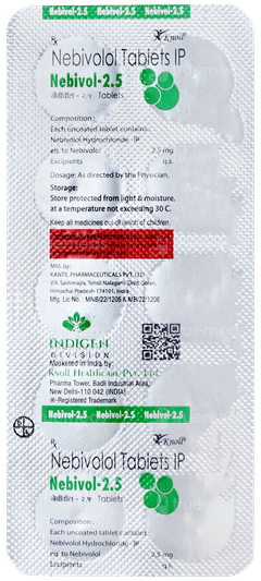 Nebivol 2.5 Tablet 10 Nebivol 2.5 Tablet 10