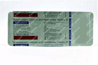 Rosuvastin F 10/160 MG Tablet 10