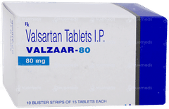 Valzaar 80 Tablet 15 Valzaar 80 Tablet 15