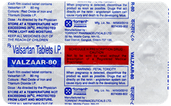 Valzaar 80 Tablet 15 Valzaar 80 Tablet 15