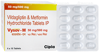 Vysov M 50mg/500mg Tablet 15