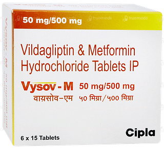 Vysov M 50mg/500mg Tablet 15