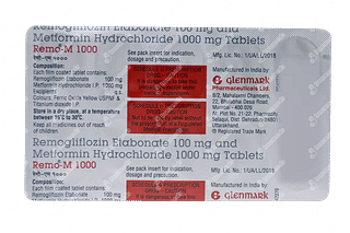 Remo M 1000 MG Tablet 10