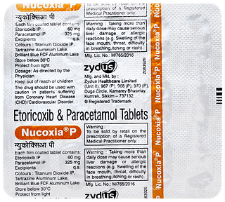 Nucoxia P Tablet 15