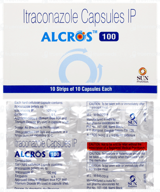 Alcros 100 Capsule 10