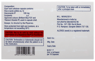 Alcros 100 Capsule 10