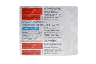 Vinglyn M 50/1000 MG Tablet 15