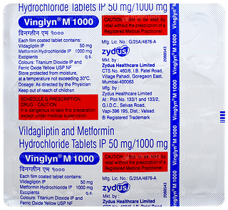 Vinglyn M 1000 Tablet 15