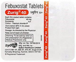 Zurig 40 Tablet 15