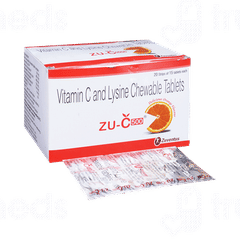 Zu C 500 Chewable Tablet 15